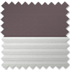 Duo Blind (Blackout), 4577 Taupe & 1016 White - VELUX Loft Blind